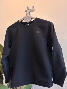The North Face Black Pullover Sweatshirt with Subtle Logo